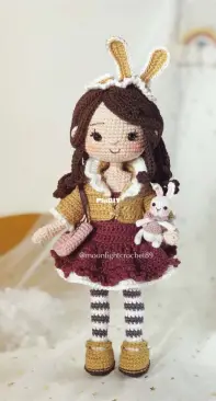 Moonlight Crochet - MoonlightCrochet89 - Nguyet Vu Thi /Nguyệt Vũ Thị - Sarah Doll