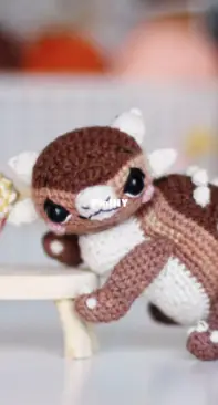 Loopy Pattern - Angelina Taranina-ankylosaurus Bruno