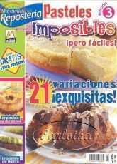Maravillas de la Repostería-N°3- Pasteles Imposibles /Spanish