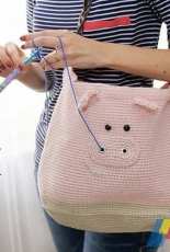 Briana K - Briana A. Kepner - Pig Crochet Project Bag