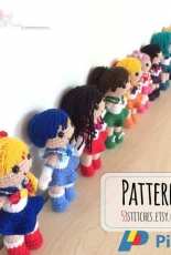 53stitches- Clare Heesh - Sailor Moon Collection