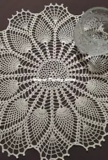 Gothic lace doily
