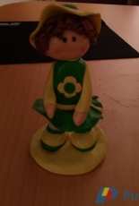green girl