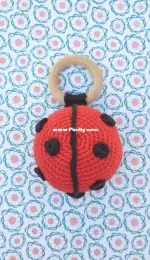 Ladybird Rattle/toy