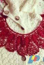 Leaves pattern Cape designed by Kanno Naomi