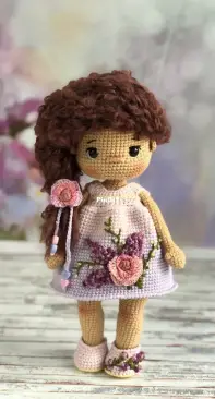 CrochetBunnyDesign - Soni Toys - Irina Tarasova - Charm Outfit for Annie Doll