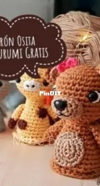 Amigurumis San Vicente - Mabel Berríos Vergara - Little bear - Osita - Spanish - Free