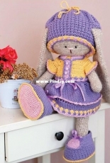Polushka Bunny - Maria Ermolova - Baby bunny girl outfit