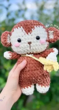 RIN Crochet - rin.meow21 - Linh Dang - Bon the Monkey