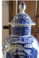 My Delfs Blue Vase.