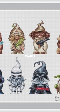 Star Wars Gnomes by Elena Lartsova
