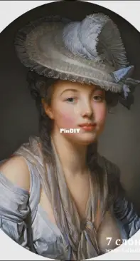 7 Elephants 649 Jean-Baptiste Greuze, The White Hat XSD