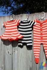 The Baby Jailbird Collection (Dress,Jumper,Romper,Socks)  by Melissa Kemmerer-Free