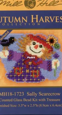 Gourds Beaded Cross Stitch Kit Mill Hill 2012 Autumn Harvest