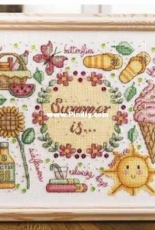 Celebrating Summer - Summer Sampler from The World of Cross Stitching TWOCS 256
