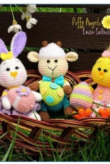 Sweet Patterns Lab - Diana Patskun - Puffy Angels - Easter Collection - Russian