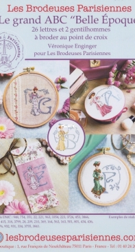 Les Brodeuses Parisiennes LBP - Le Grand ABC Belle Epoque by V. Enginger PCS
