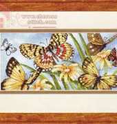 Dimensions 65055 Butterfly Vignette