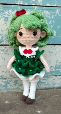 Greenfrog - Christmas trees doll