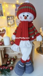 Olik Ask - Olga Askarova - Snowman - Cнеговик - Russian