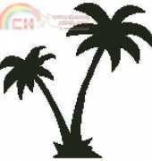 Artecy Cross Stitch - Palm Tree Design 2