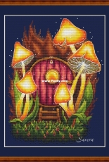 Door 2 (Mushroom) by Saverka - Savera / Victoria Kuznetsova