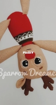 Sparrow Dreamer - Lyubov Ponomarenko - Christmas deer