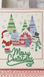 Festive Friends - Christmas Canvas by Durene Jones from Cross Stitch Gold 115 XSD