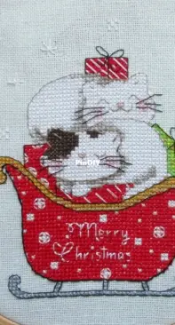 Merry Christmas Cats by Alexandra Zamorina