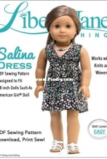 Liberty Jane Clothing - Salina Dress for 18" Dolls
