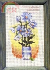 Permin 13-4117 Blue flower