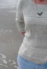 Sea Salt Sweater by Laura Aylor