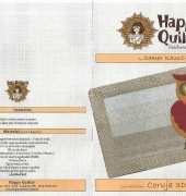 Happy Quilter-Coruja 3D /Owl /spanish