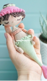 Handi Hats Design - Lollipop Dolls - Katushka Morozova - Crochet  Mermaid Pattern