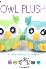 Sew Desu Ne? - Choly Knight - Owl Plush - Free