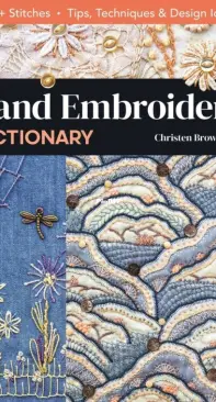 Hand Embroidery Dictionary - Christen Brown