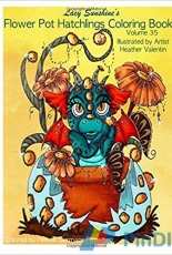 Lacy Sunshine's Flower Pot Hatchlings Coloring Book
