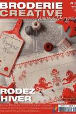 Mains & Merveilles Broderie Creative No. 30 Brodez l'hiver December January Decembre 2009 Janvier 2010