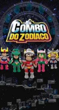 Feito a Mano - Cássia Mano - Knights of the zodiac - Combo do Zodiaco - Portuguese