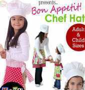 YouCanMakeThis.com-Free Child and Adult Size Chef Hat