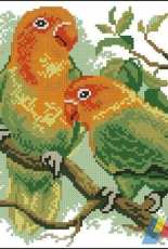 Matrenin Posad MP 444 - Parrots Love Birds (Матренин посад )