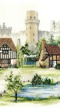 Derwentwater Designs Village England Serie - VE 21 - Warwickshire Village PCS