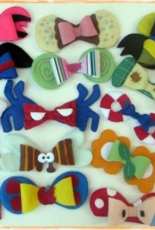 Carmela Caramella Lacos - Hair ties 3 - Felt - Portuguese