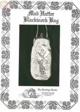 The Nostalgic Needle - Mad Hatter Blackwork Bag