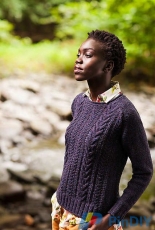 Shadow Stripe Pullover pattern by Jared Flood