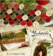 CountryStitches-Yuletide -Punchneedle St.Nick