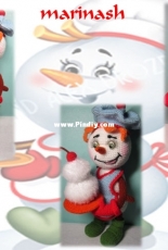 Marina Shishkina- Hostess Snowman - Russian