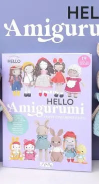 Crochet Book - Hello Amigurumi - Happy Childhood Days