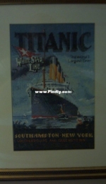 Titanic Cross stitch - Completed