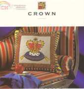 Crown on a cushion with ornate frame